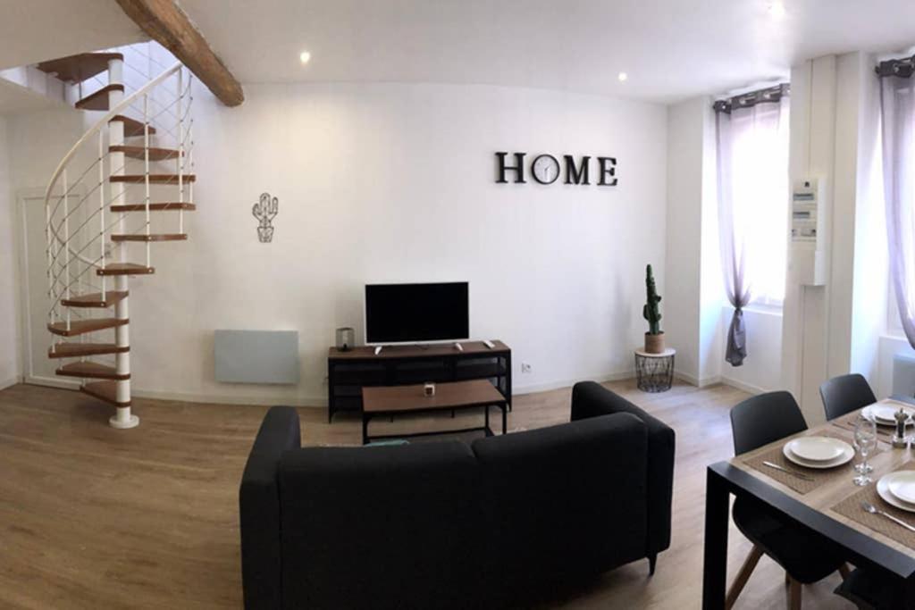 Appartement KNF HOUSE - Superbe T2 DUPLEX, à 5min des Arènes à Nîmes Extérieur photo